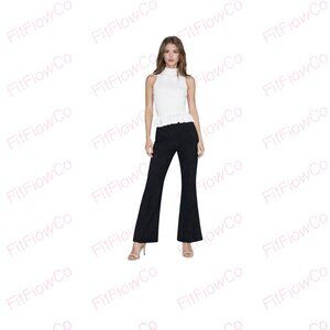 SO Faux Suede Flare Pants XL | High Rise Pull-On Black | New With Tags